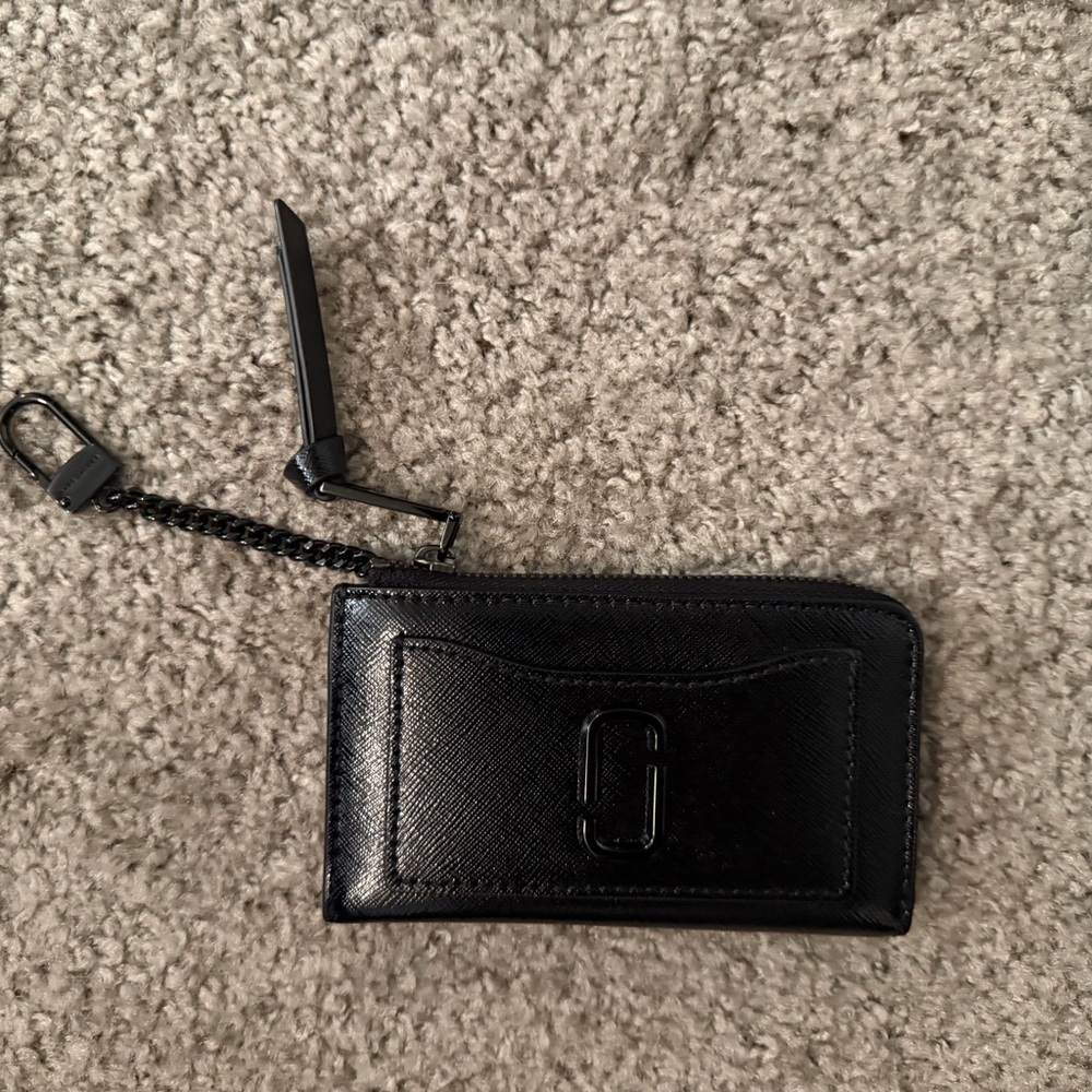 Marc Jacobs Black Utility Snapshot Wallet